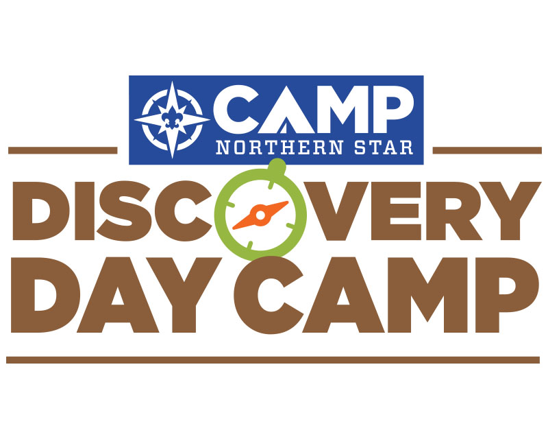 stylized text that says DISCOVERY DAY CAMP AT PHILLIPPO