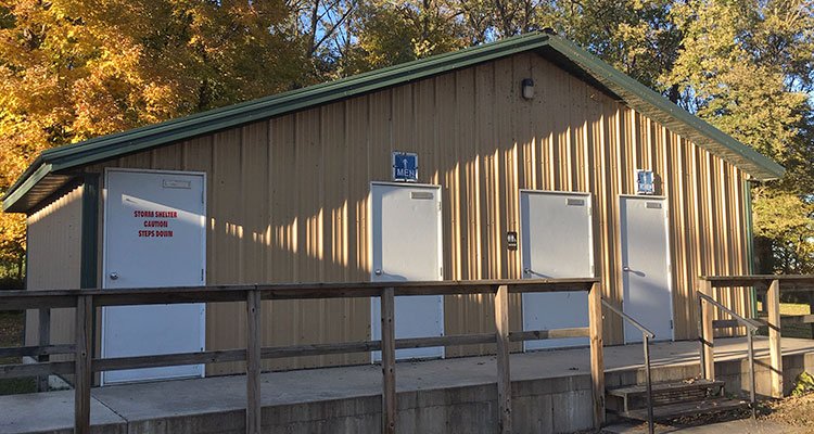 The shower house